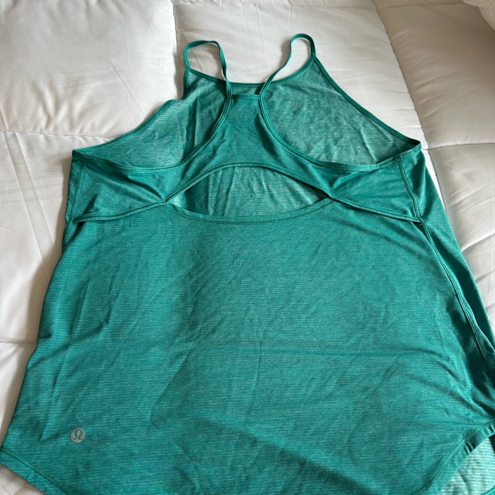 Lululemon Teal Tank Top